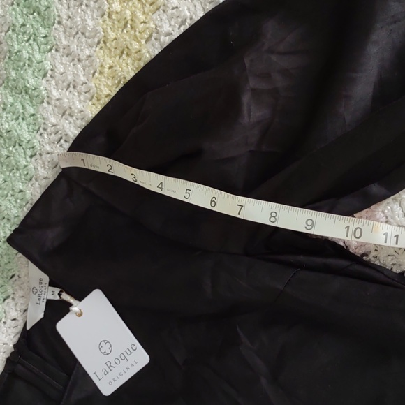 NWT LaRoque Original Medium Black Zoe Dress *Missing Belt* - Picture 8 of 14